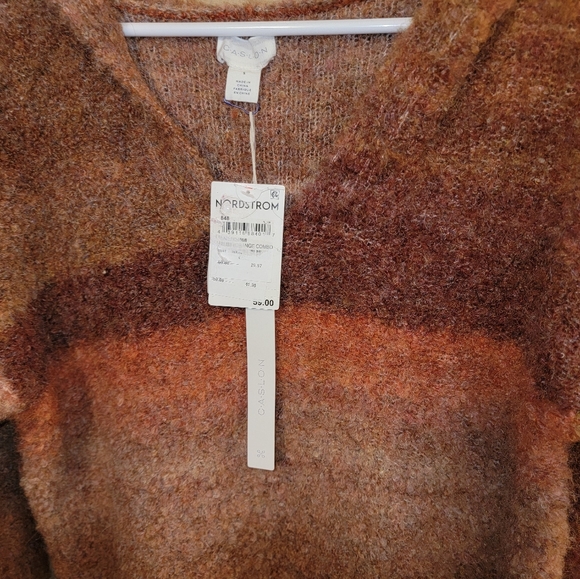 NWT Misses Caslon sz S Soft Cozy Sweater with Hood From Nordstrom - Picture 8 of 9